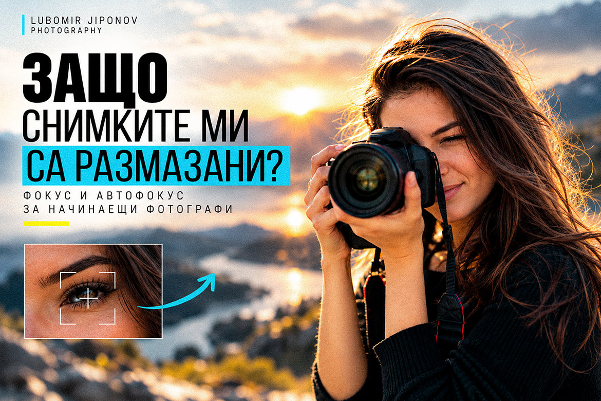 Фокус и автофокус за начинаещи фотографи - защо снимките са размазани